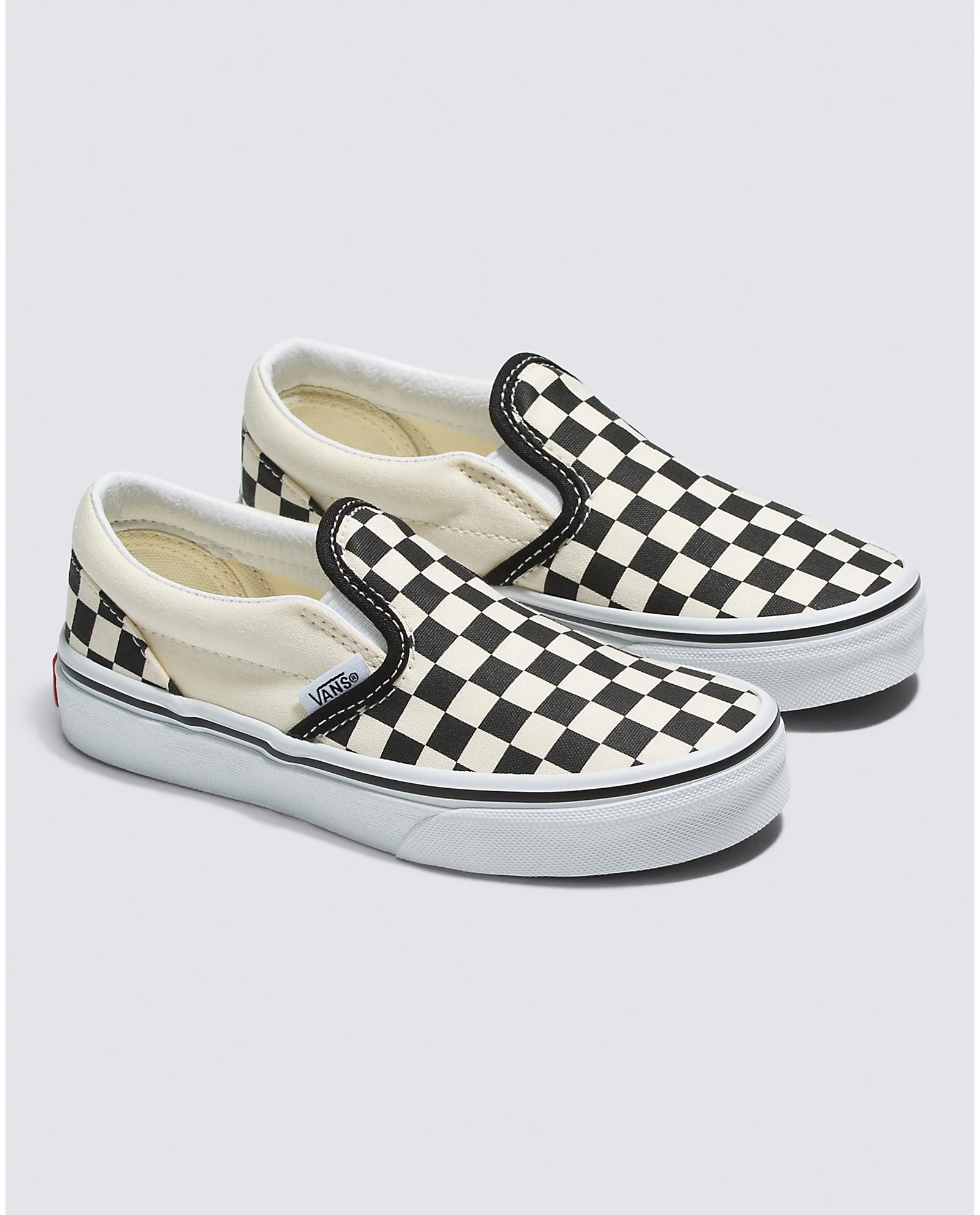 SLIP-ON ENFANT & JUNIOR CHECKERBOARD VANS – Image 2