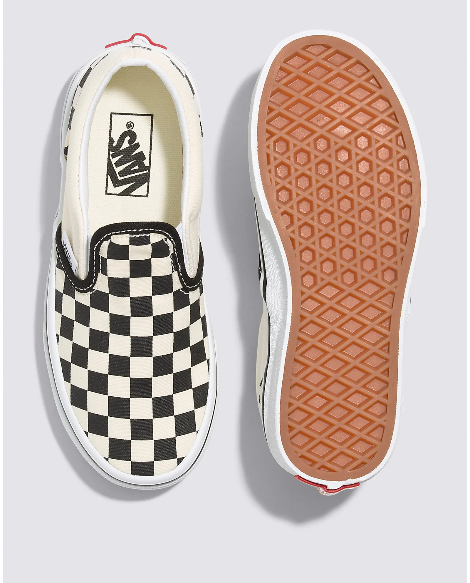 SLIP-ON ENFANT & JUNIOR CHECKERBOARD VANS – Image 3