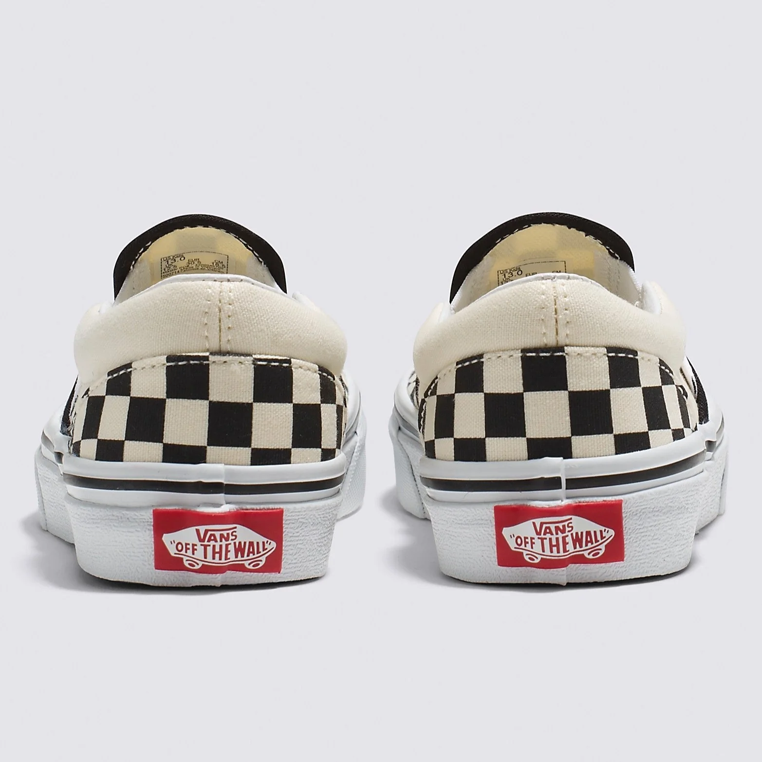 SLIP-ON ENFANT CHECKERBOARD VANS – Image 4