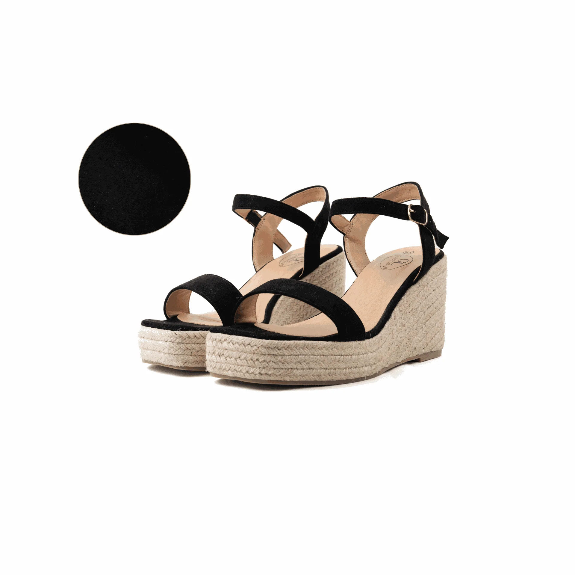 Sandales compensées pieds larges ajustables H - Modele Vic – Image 7