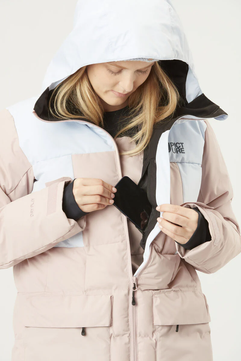 MANTEAU D'HIVER POUR FEMME, FACE IT SHADOW GRAY – Image 9