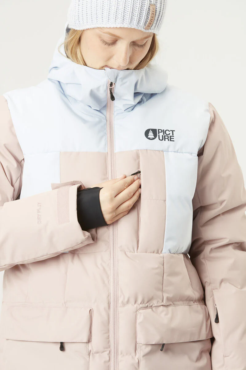 MANTEAU D'HIVER POUR FEMME, FACE IT SHADOW GRAY – Image 6