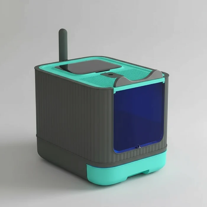 Bac à Litière Pliable Chat Design et Pratique – Image 8