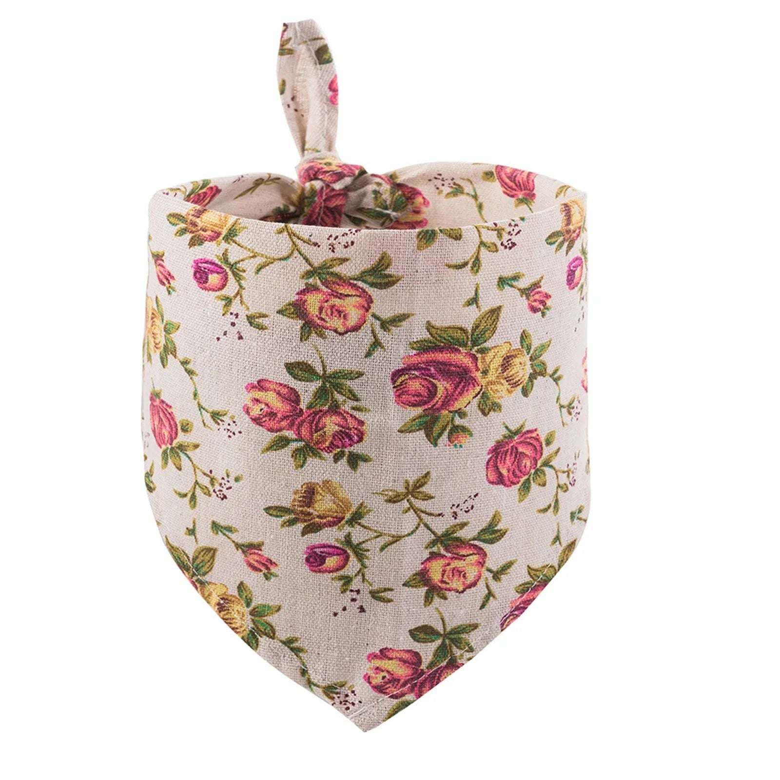 Bandana Pour Chien Fleurs Confort Et Style – Image 4