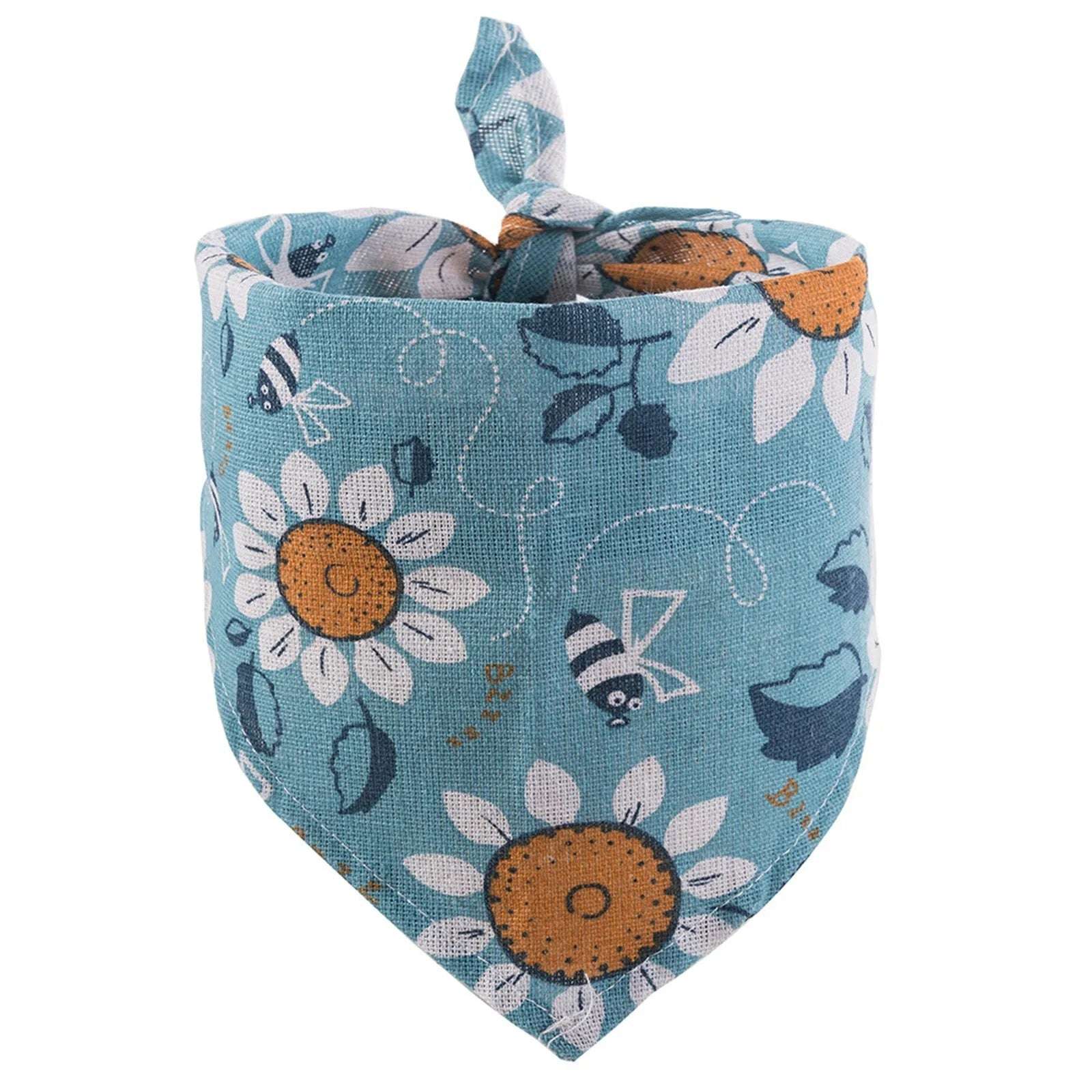 Bandana Pour Chien Fleurs Confort Et Style – Image 6