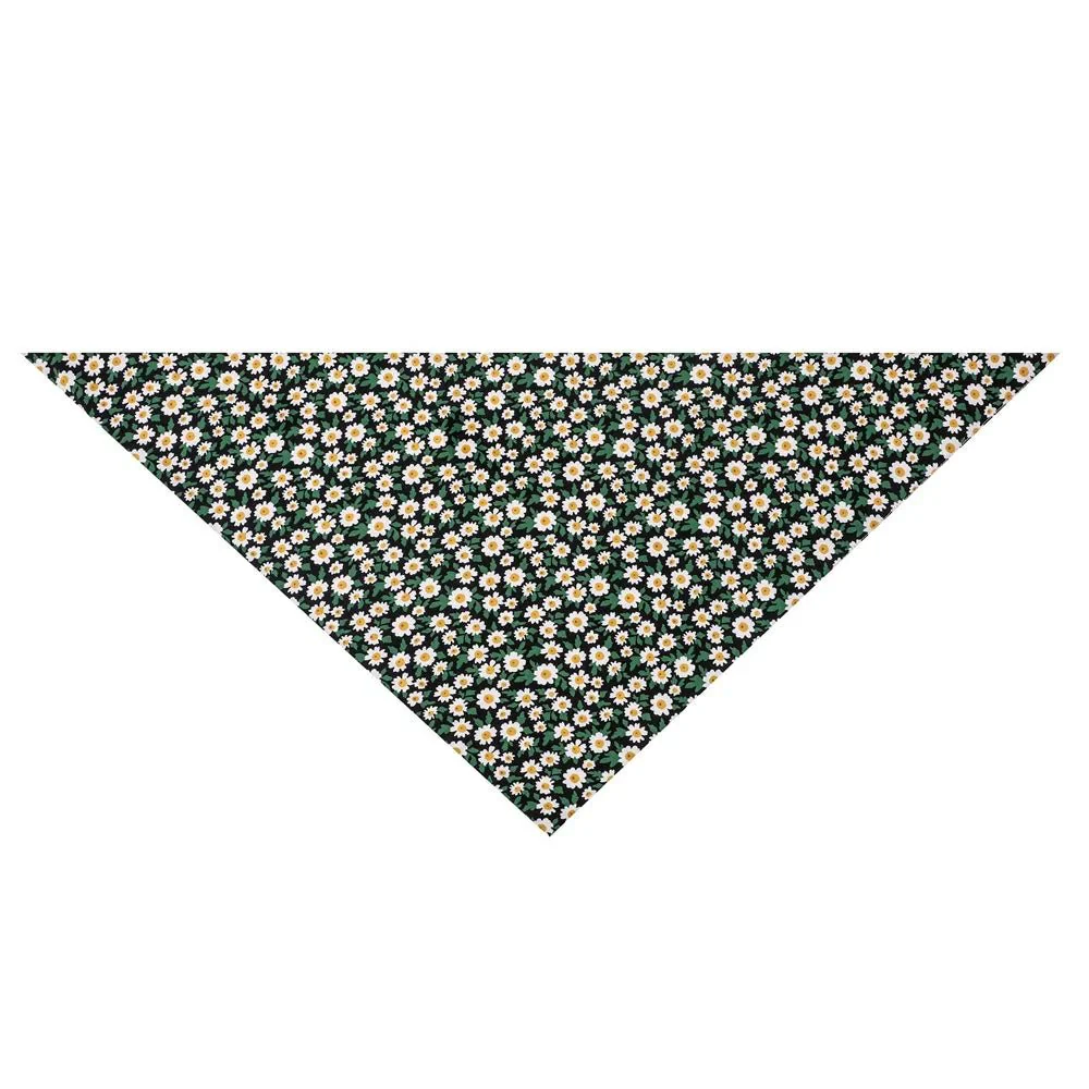 Bandana En Coton Imprimé Fleurs Pour Chien – Image 7
