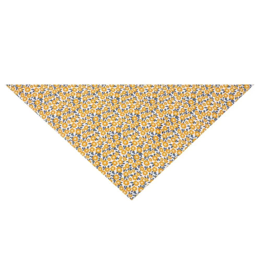 Bandana En Coton Imprimé Fleurs Pour Chien – Image 8