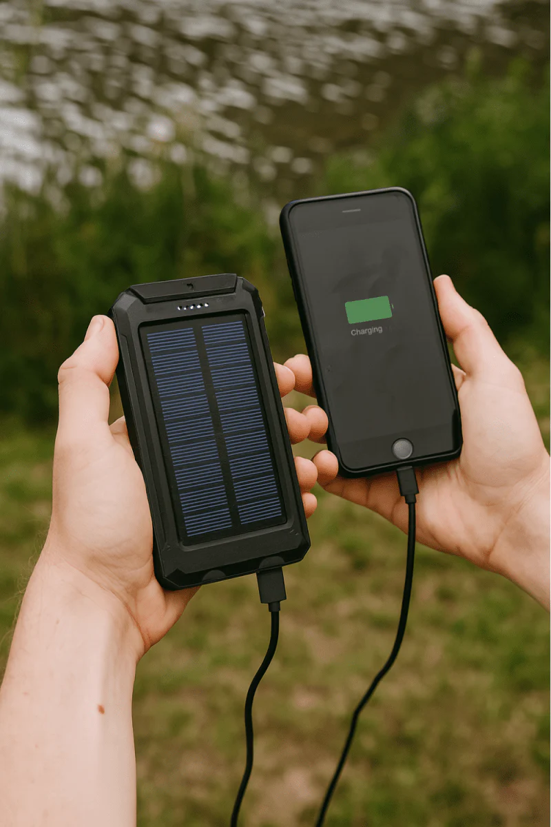 Batterie externe solaire étanche et antichoc 10 000 mAh | Montelac – Image 4