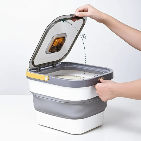 Boîte À Croquettes Pliable Avec Poignée – Image 2