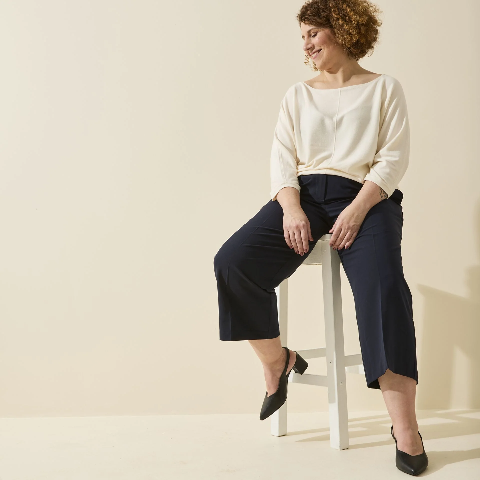 Sandales à talons pieds larges ajustables H - Modele Lea – Image 2