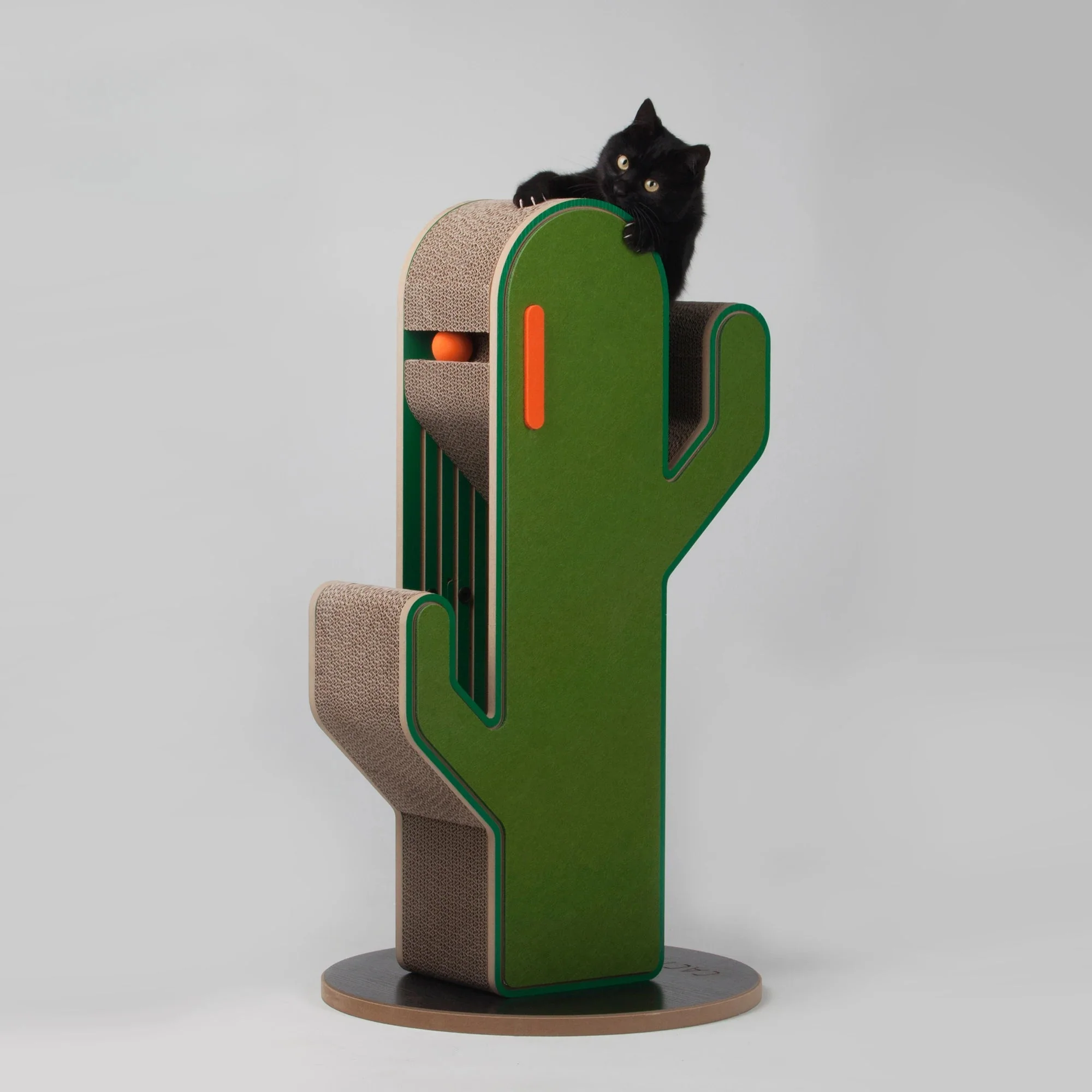 Arbre A Chat Design Cactus Confort Durable – Image 4