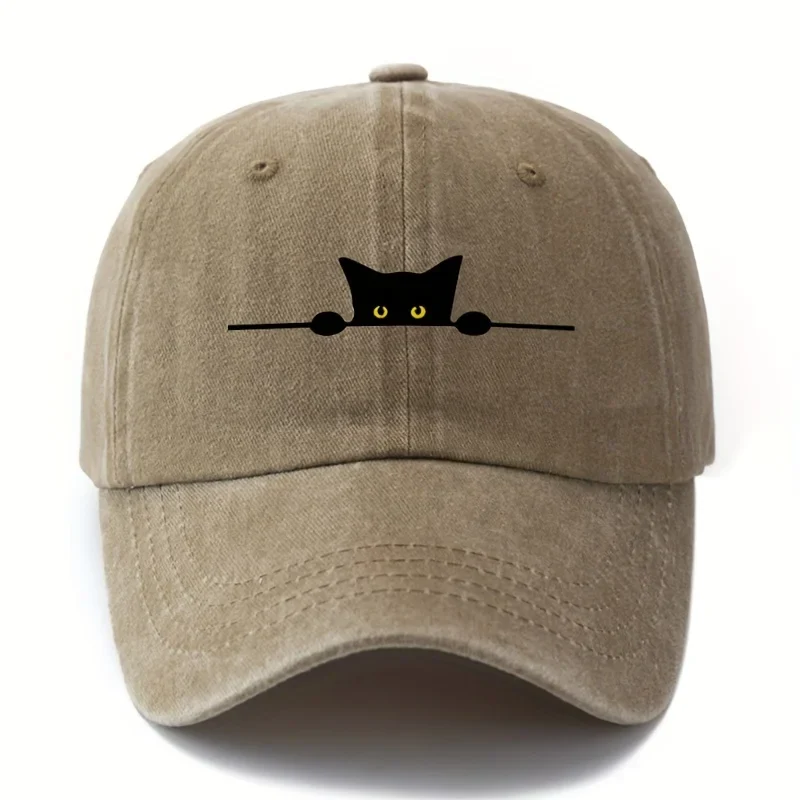 Casquette Avec Un Imprimé Chat