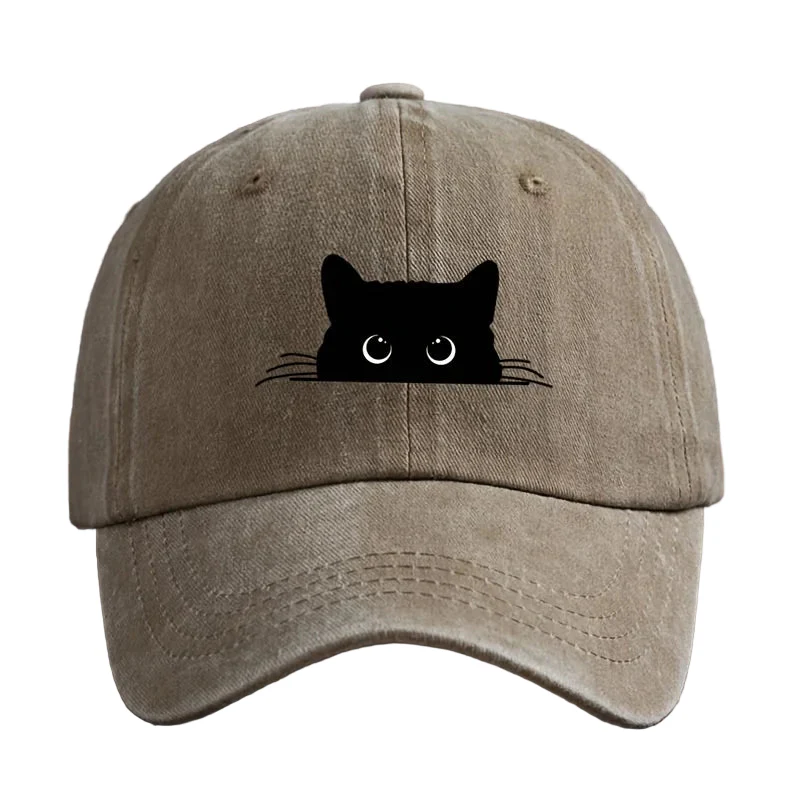 Casquette Imprimé Chat Design Et Elégante – Image 2