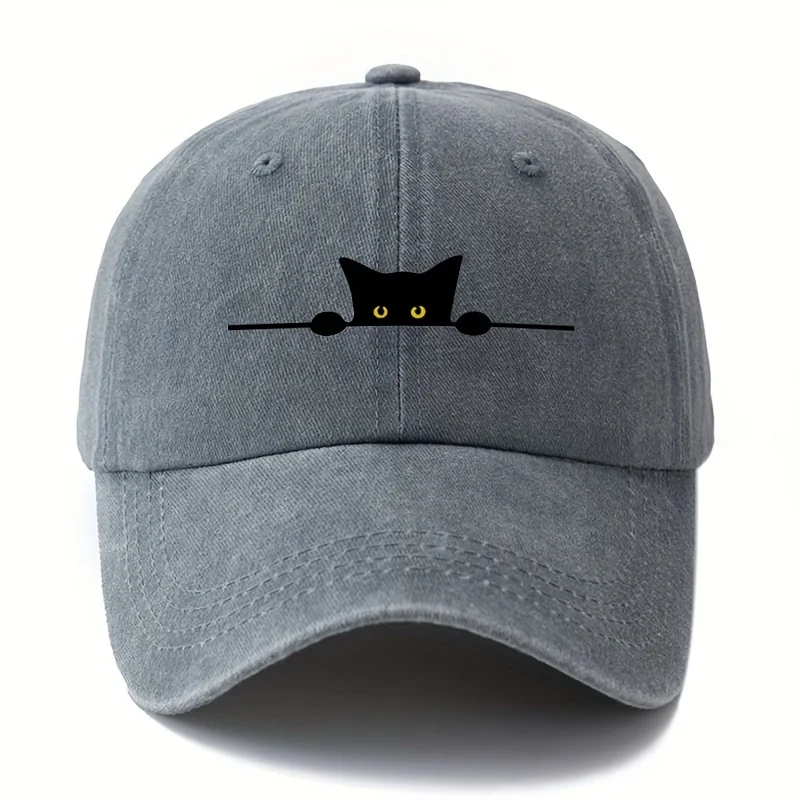Casquette Avec Un Imprimé Chat – Image 4