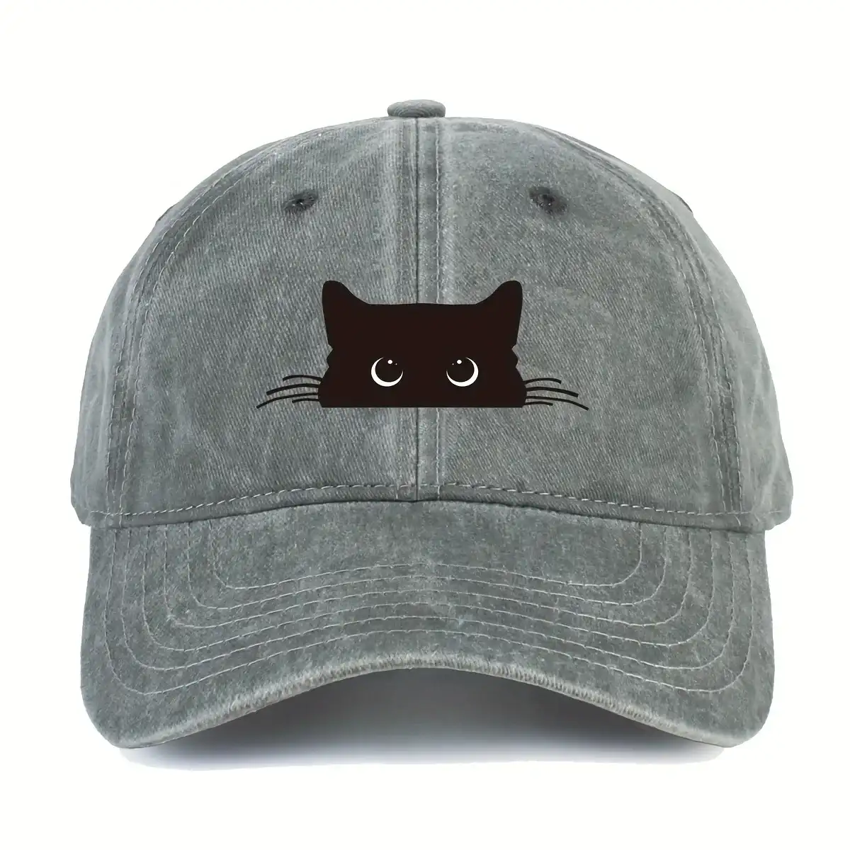 Casquette Imprimé Chat Design Et Elégante