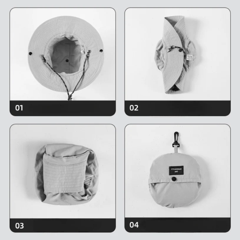 Chapeau de randonnée respirant avec protection UV femme | Montelac – Image 6