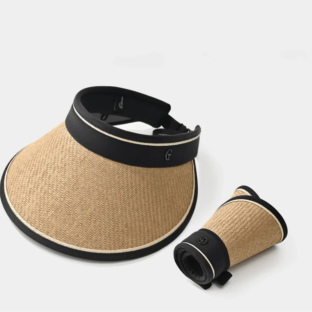 Chapeau de soleil léger et respirant avec tour réglable – Image 3