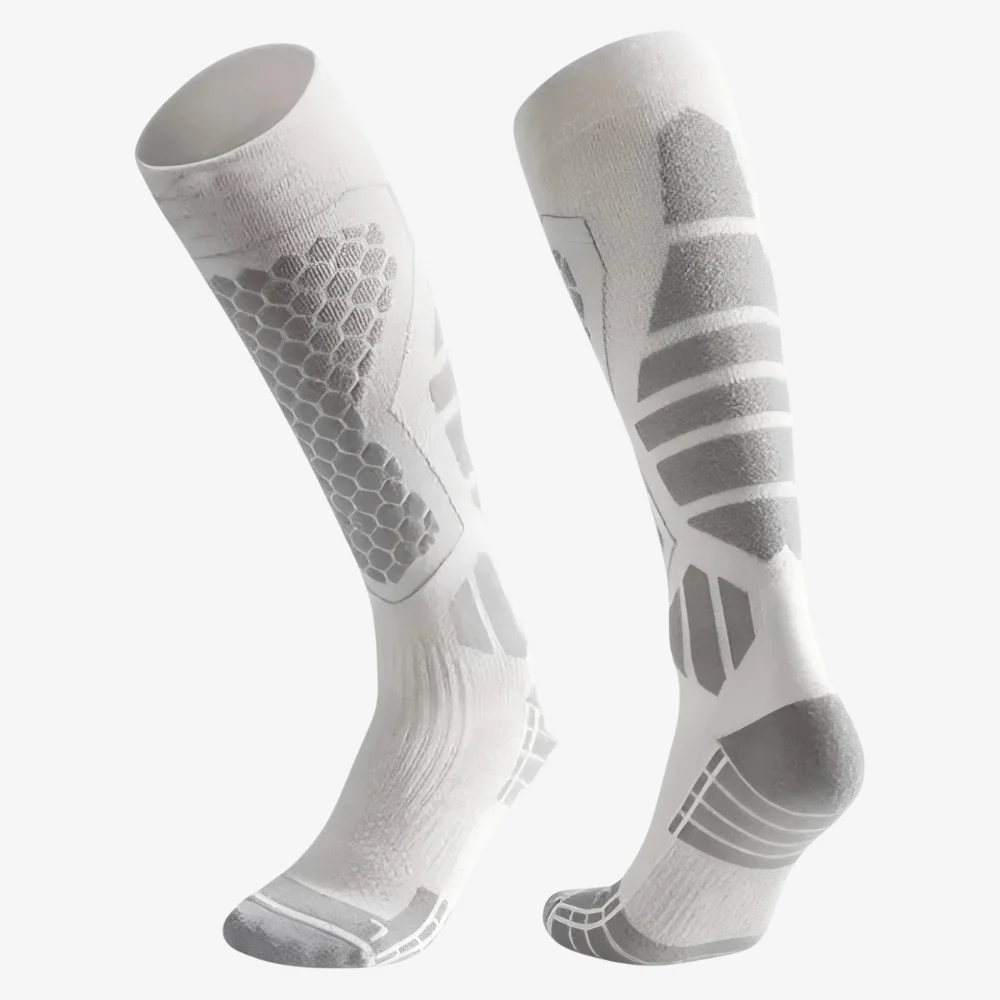 Chaussettes de randonnée hautes, respirantes et résistantes | Montelac – Image 7