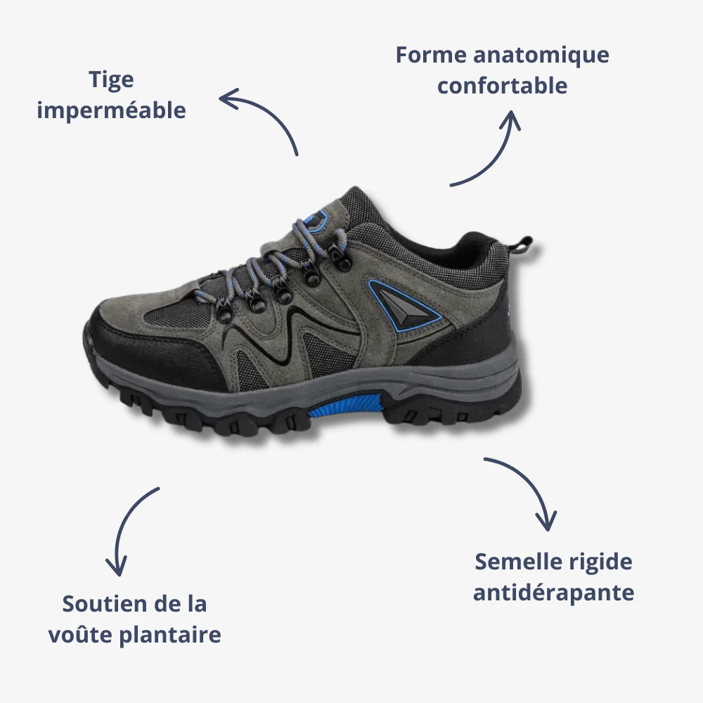 Chaussures de marche robustes et imperméables pour homme – Image 2