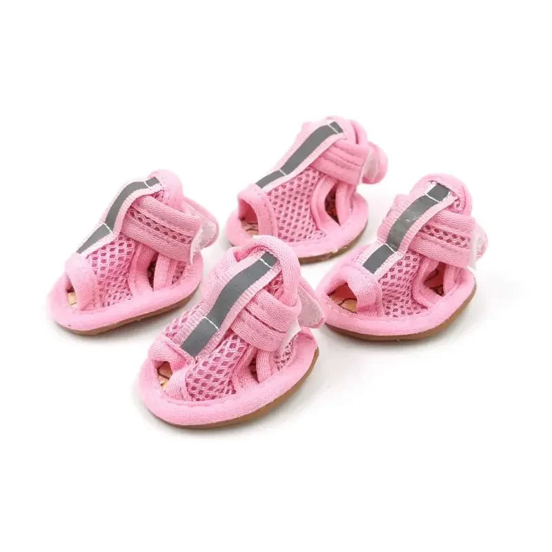 Chaussures été En Maille Respirante Pour Petits Chiens – Image 4