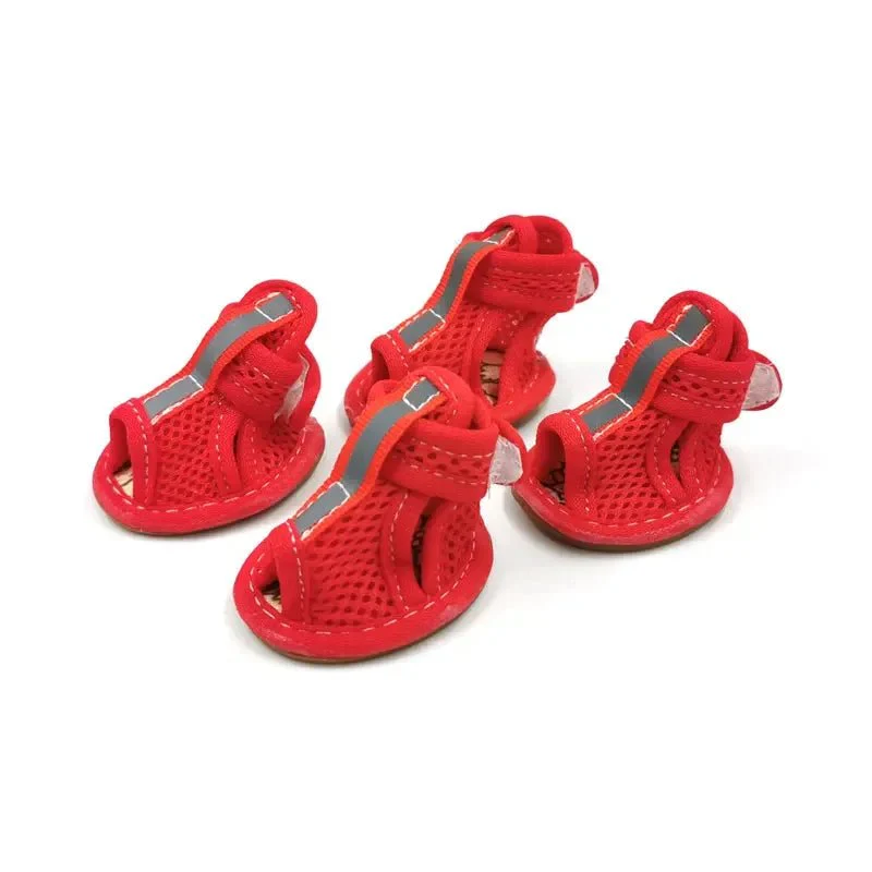 Chaussures été En Maille Respirante Pour Petits Chiens – Image 2