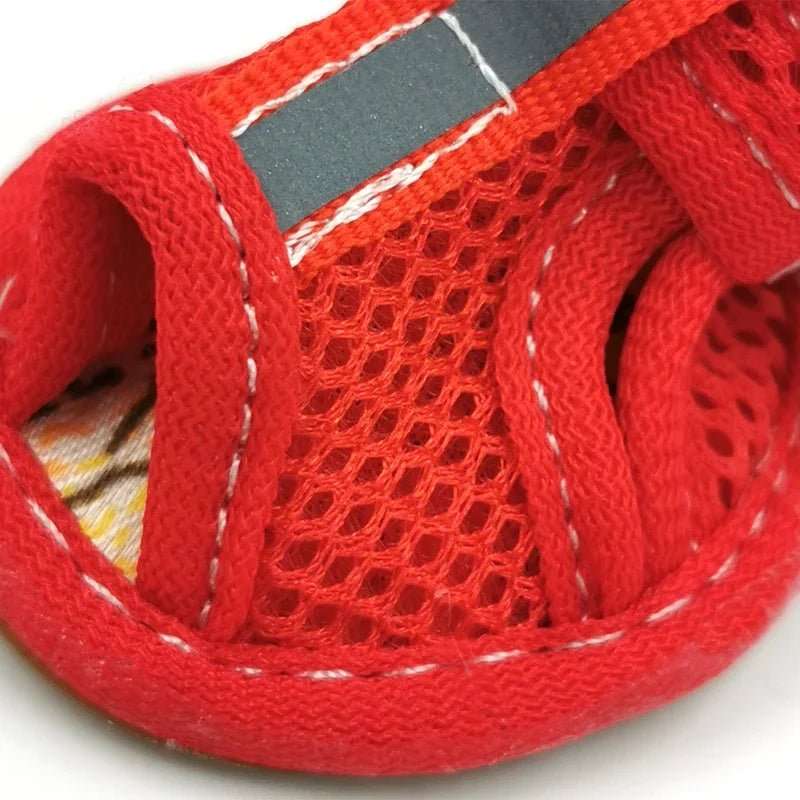 Chaussures été En Maille Respirante Pour Petits Chiens – Image 8
