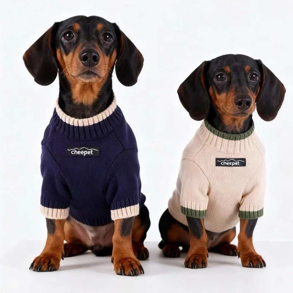 Pull Chaud Et Confortable Pour Chien Teckel