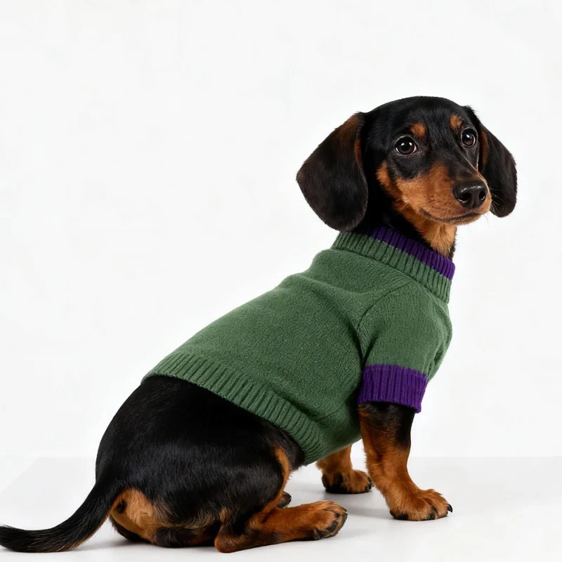 Pull Chaud Et Confortable Pour Chien Teckel – Image 2