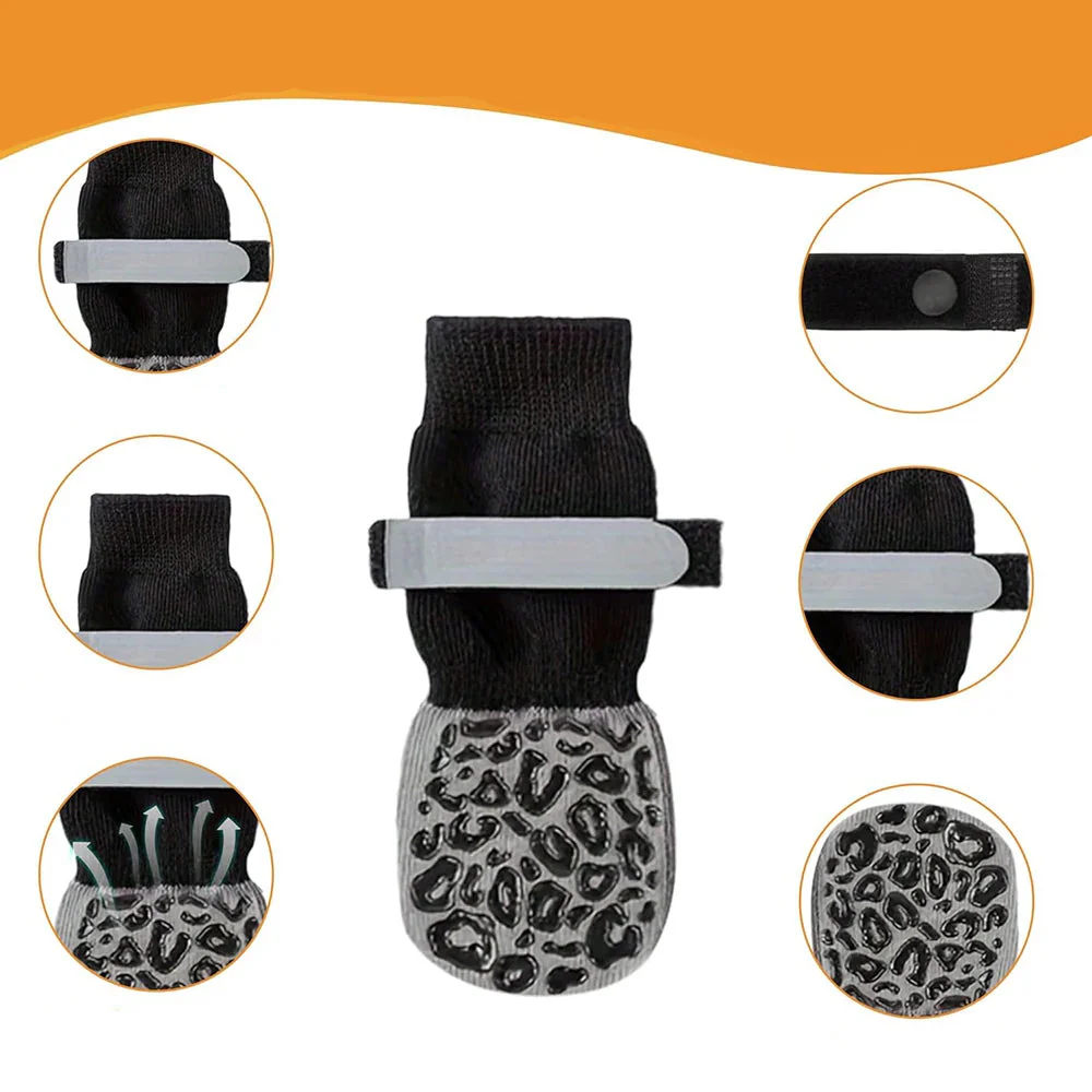 Chaussettes Antidérapantes Pour Chien – Image 3