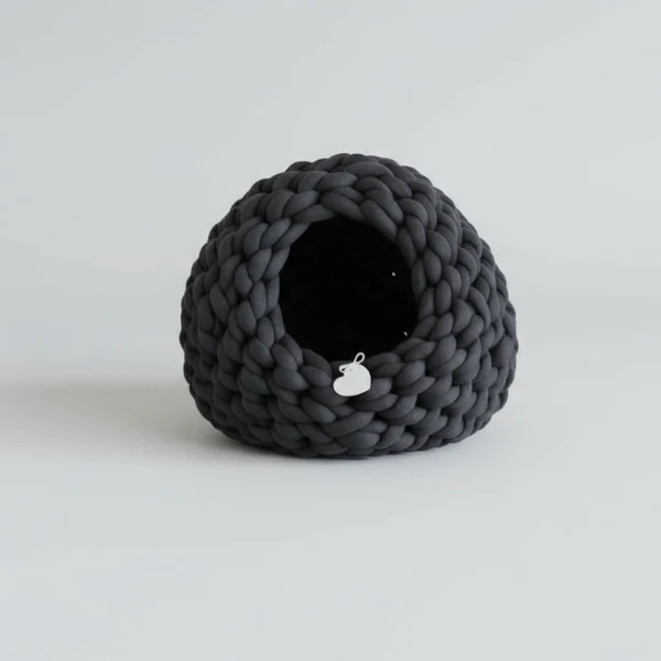 Cocon En Coton Biologique Pour Chat Oscar Et Plume – Image 2