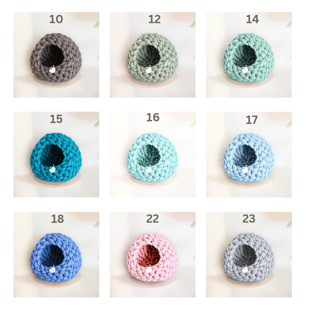 Cocon En Coton Biologique Pour Chat Oscar Et Plume – Image 7