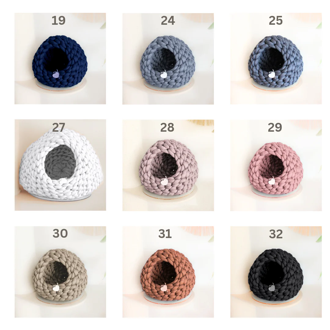 Cocon En Coton Biologique Pour Chat Oscar Et Plume – Image 8