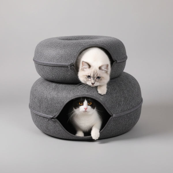 Cocon En Laine Pour Chat Design Et Confortable – Image 2