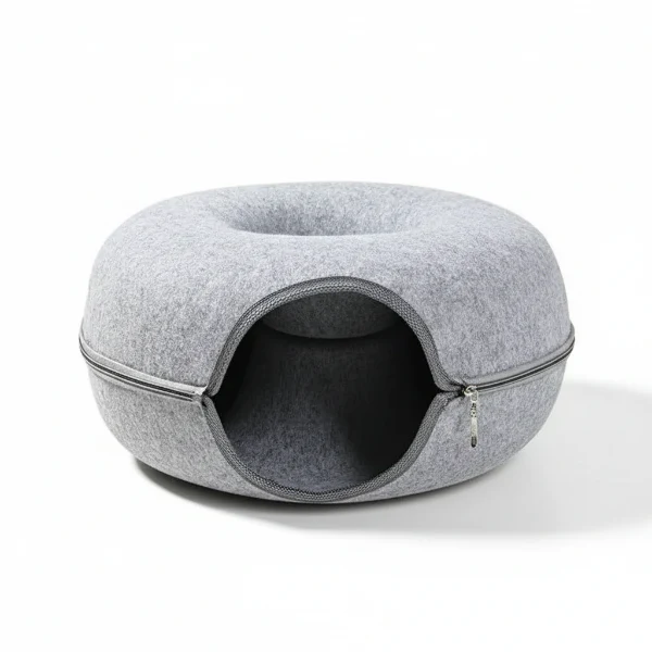 Cocon En Laine Pour Chat Design Et Confortable – Image 3