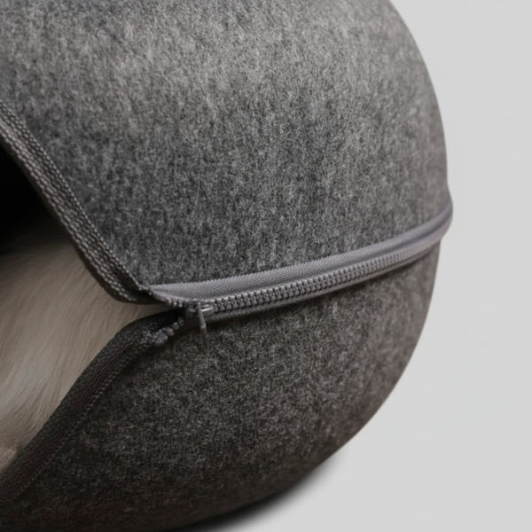 Cocon En Laine Pour Chat Design Et Confortable – Image 7