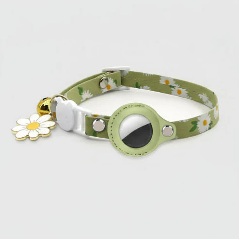 Collier Avec Porte-Airtag Pour Chien et Chat