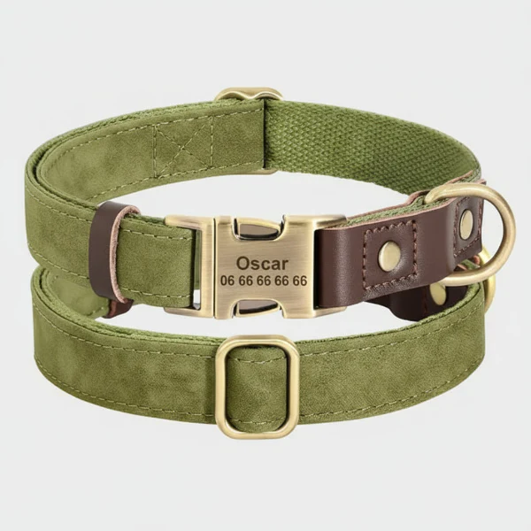 Collier Doux Personnalisable Pour Chien