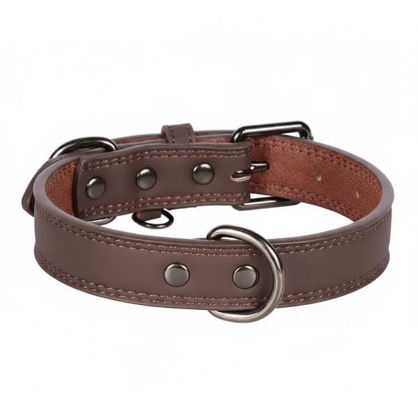 Collier Cuir Chien Élégant Et Résistant – Image 4