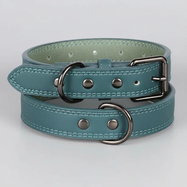 Collier Cuir Chien Élégant Et Résistant – Image 2