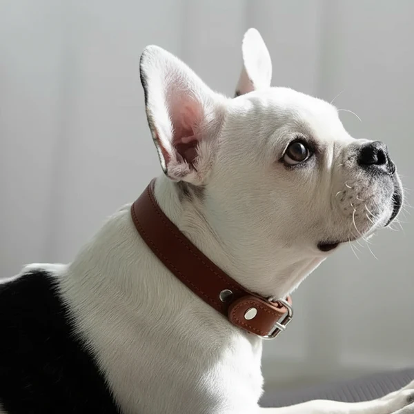 Collier Cuir Chien Élégant Et Résistant – Image 7