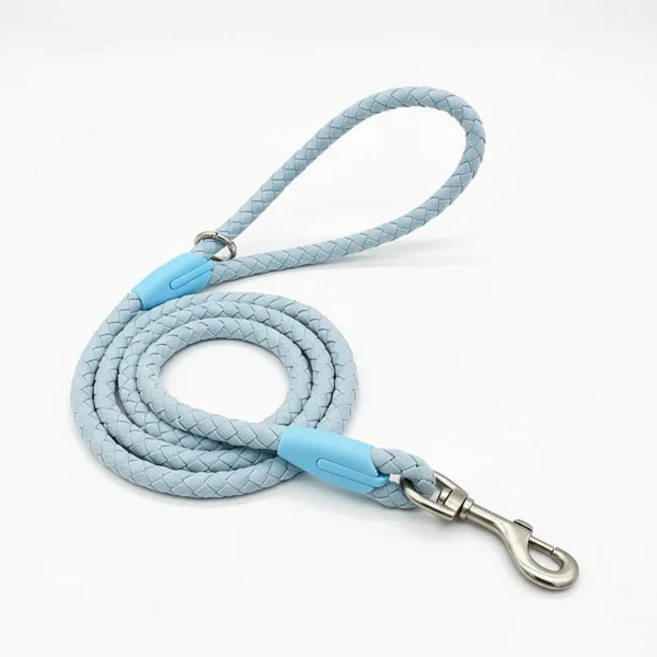 Collier Et Laisse Résistant Tressé Pour Chien – Image 5