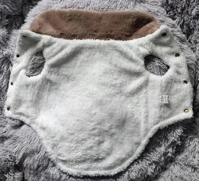 Veste imperméable pour chien avec col en fourrure - Les Bonnes Affaires – Image 3