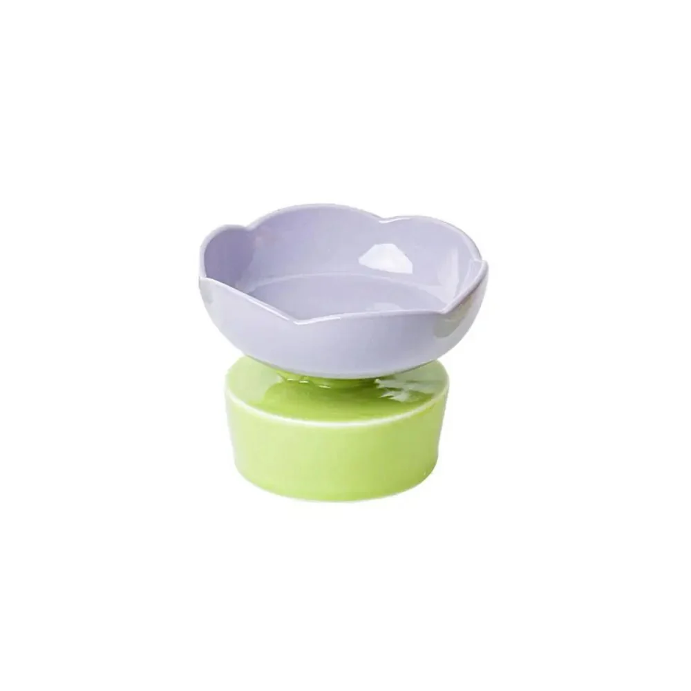 Gamelles En Céramique Fleurs Pour Petit Chien Ou Chat – Image 5