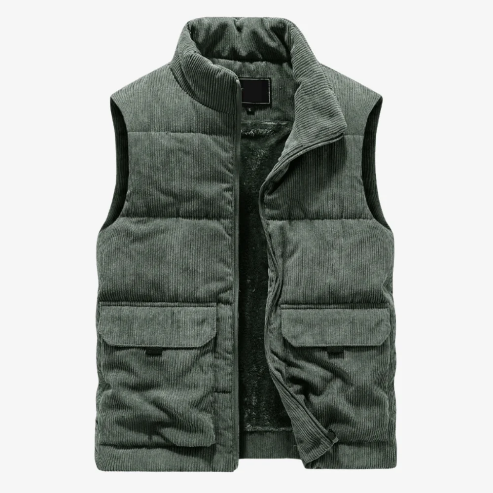 Gilet matelassé chaud en polyester pour homme | Montelac – Image 6