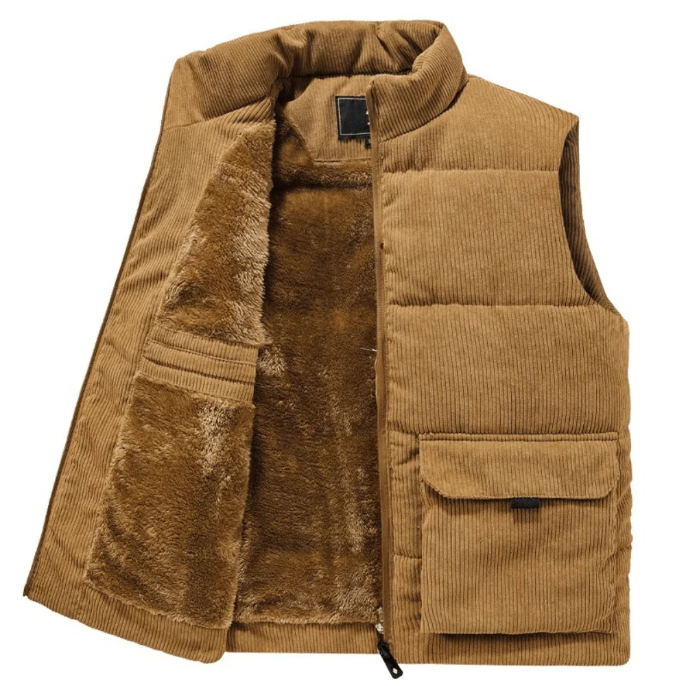 Gilet matelassé chaud en polyester pour homme | Montelac – Image 2