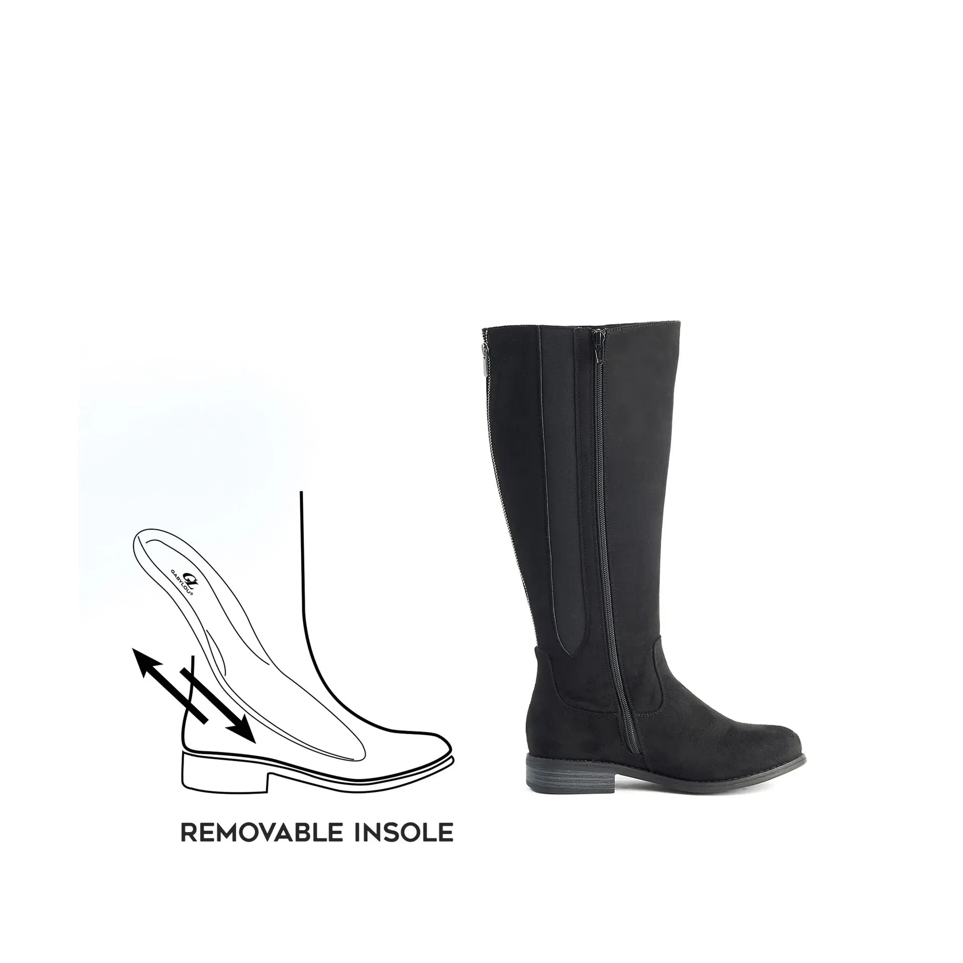 Bottes XL pour mollets larges - Modele Aiyana – Image 4