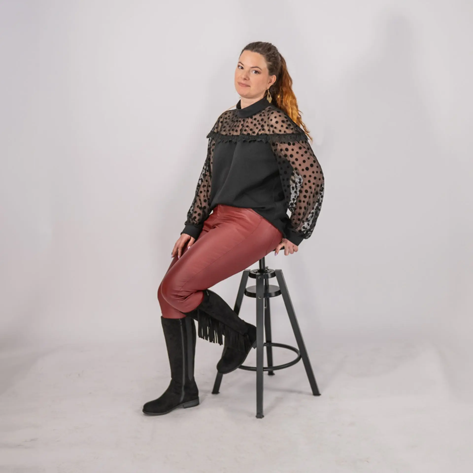 Bottes XL pour mollets larges - Modele Aiyana – Image 2