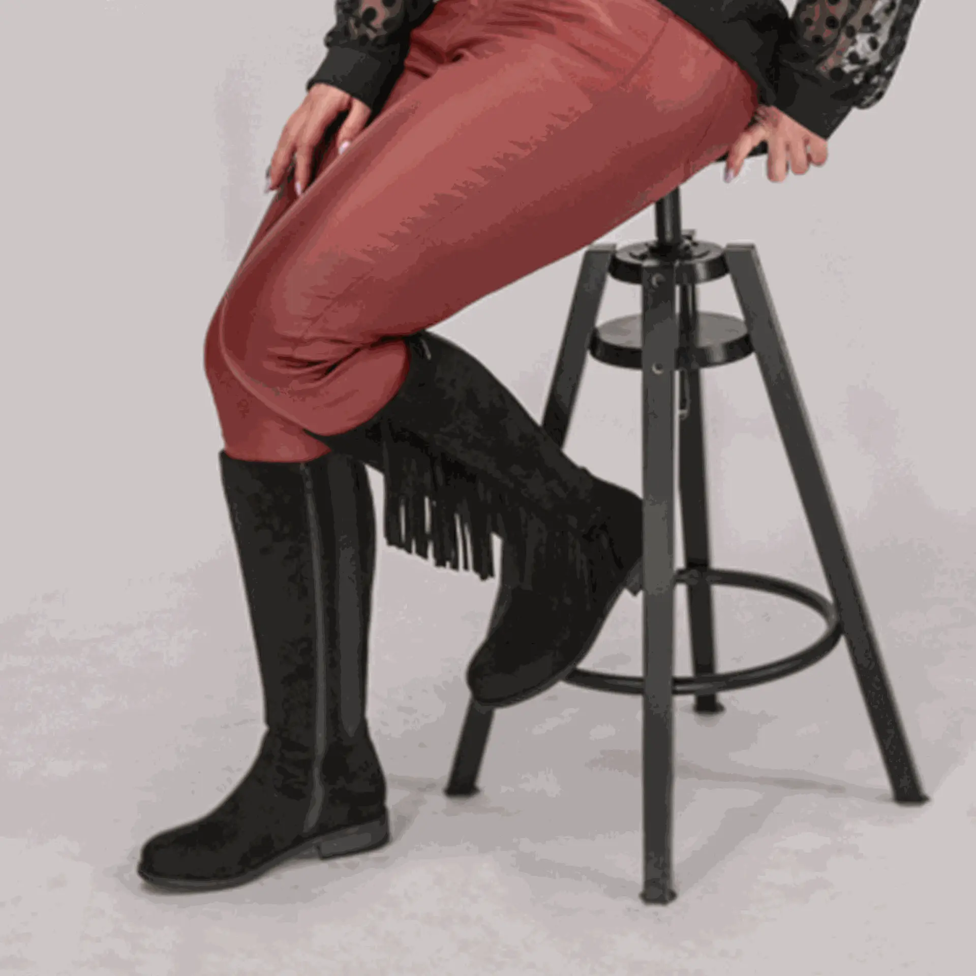 Bottes XL pour mollets larges - Modele Aiyana – Image 7