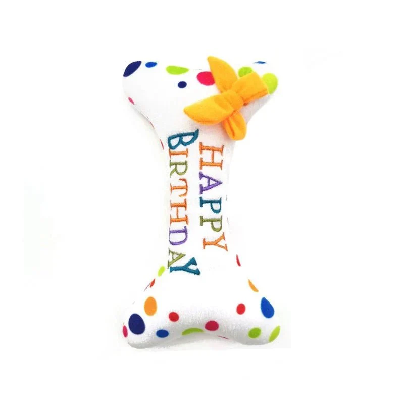 Jouet En Peluche Anniversaire Pour Chien – Image 8