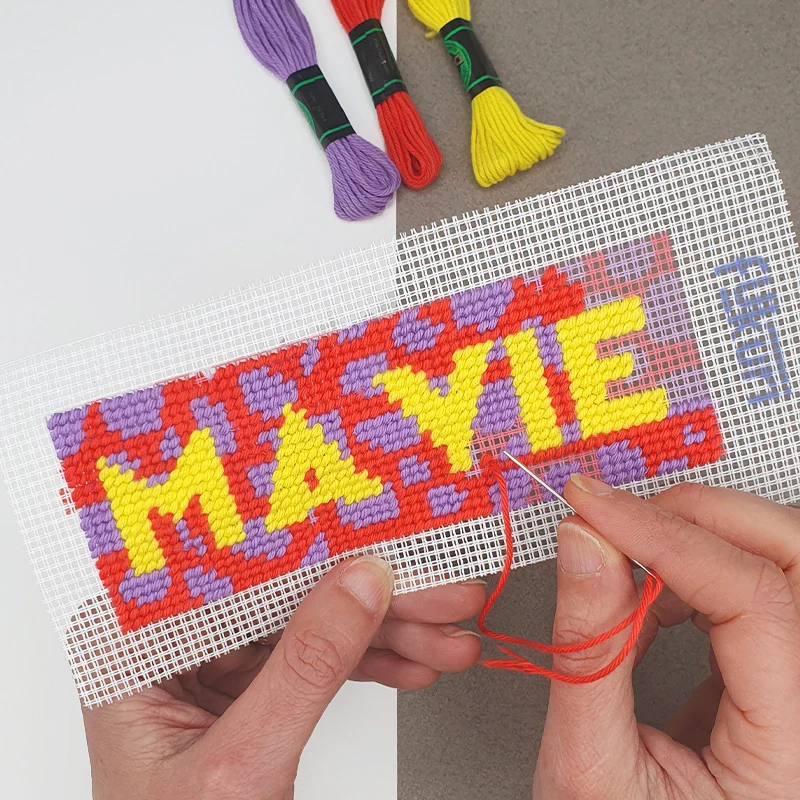 Kit Canevas Marque-Page - MA VIE